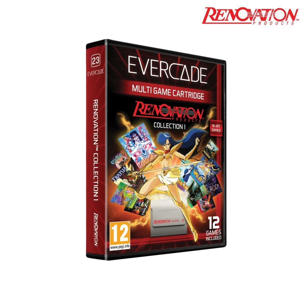 Blaze Evercade Renovation Cartridge 1 3