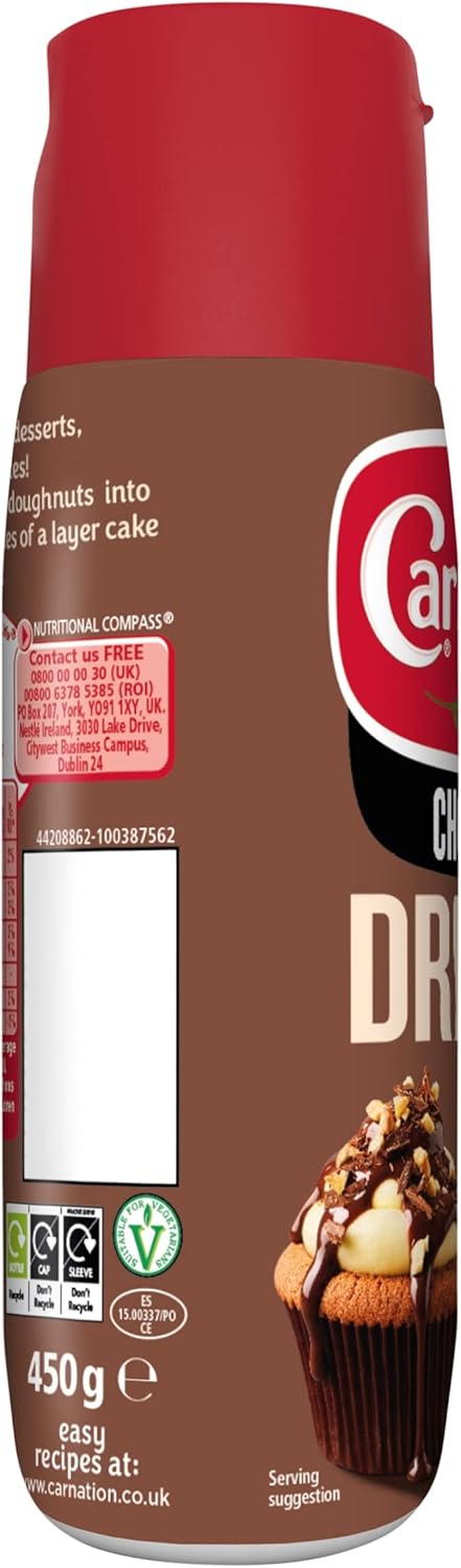 Carnation Drizzle Chocolate Sauce 450g 4
