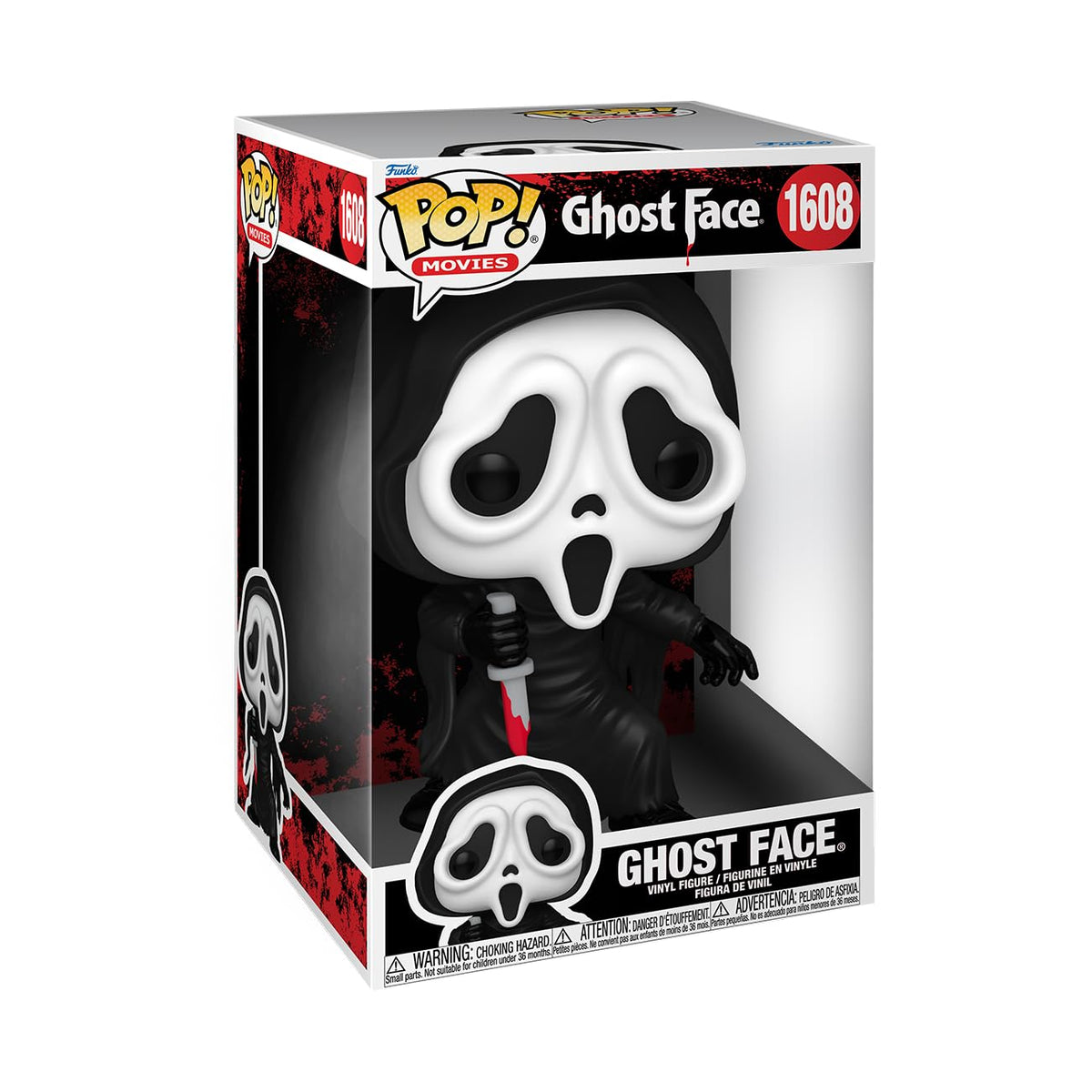 Funko POP! Jumbo Movies: Ghostface - Collectable Vinyl Figure, 10-Inch