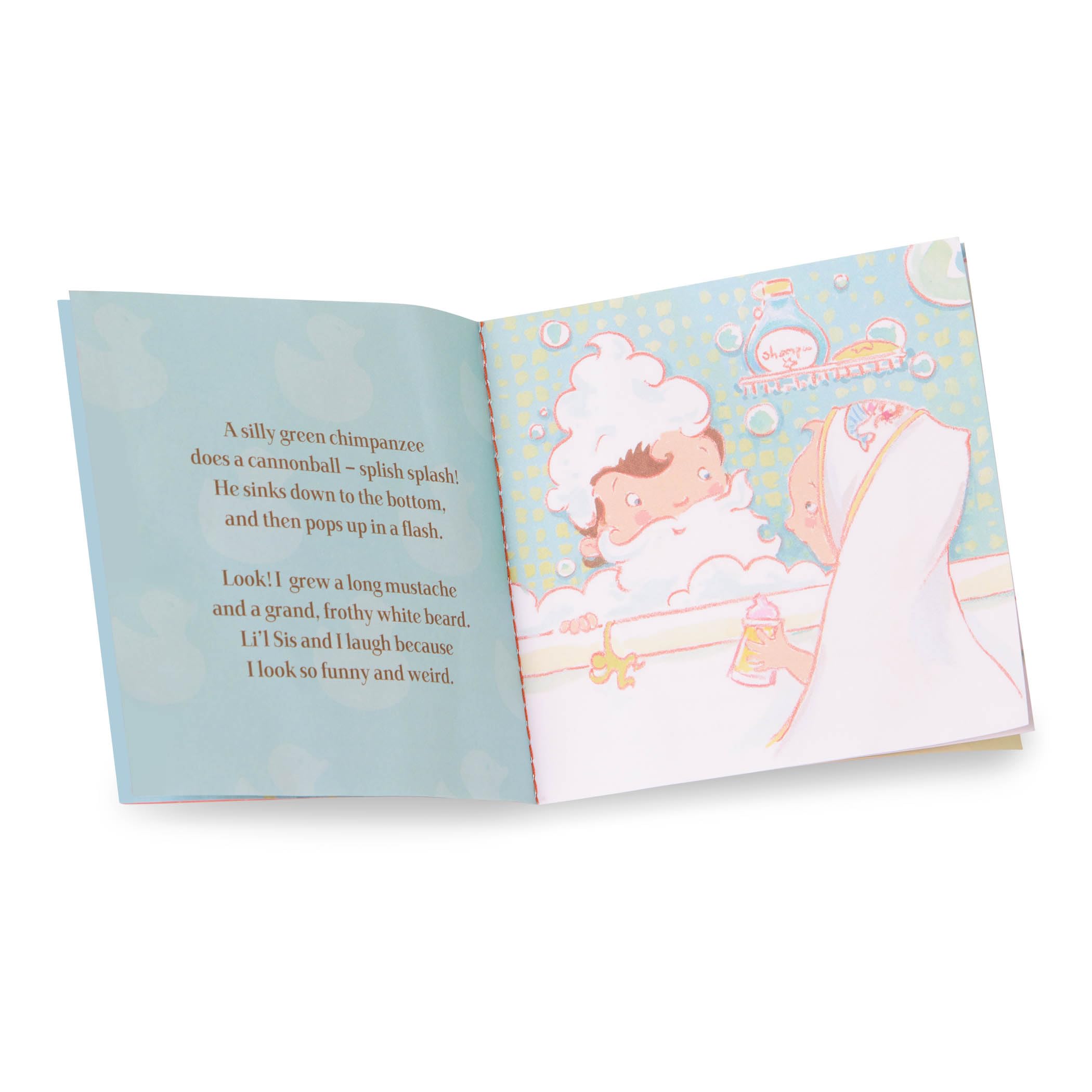 Baby Sweetheart Bath Time Doll - 12-Inch Soft Cuddle Doll with Bath Accessories for Toddlers