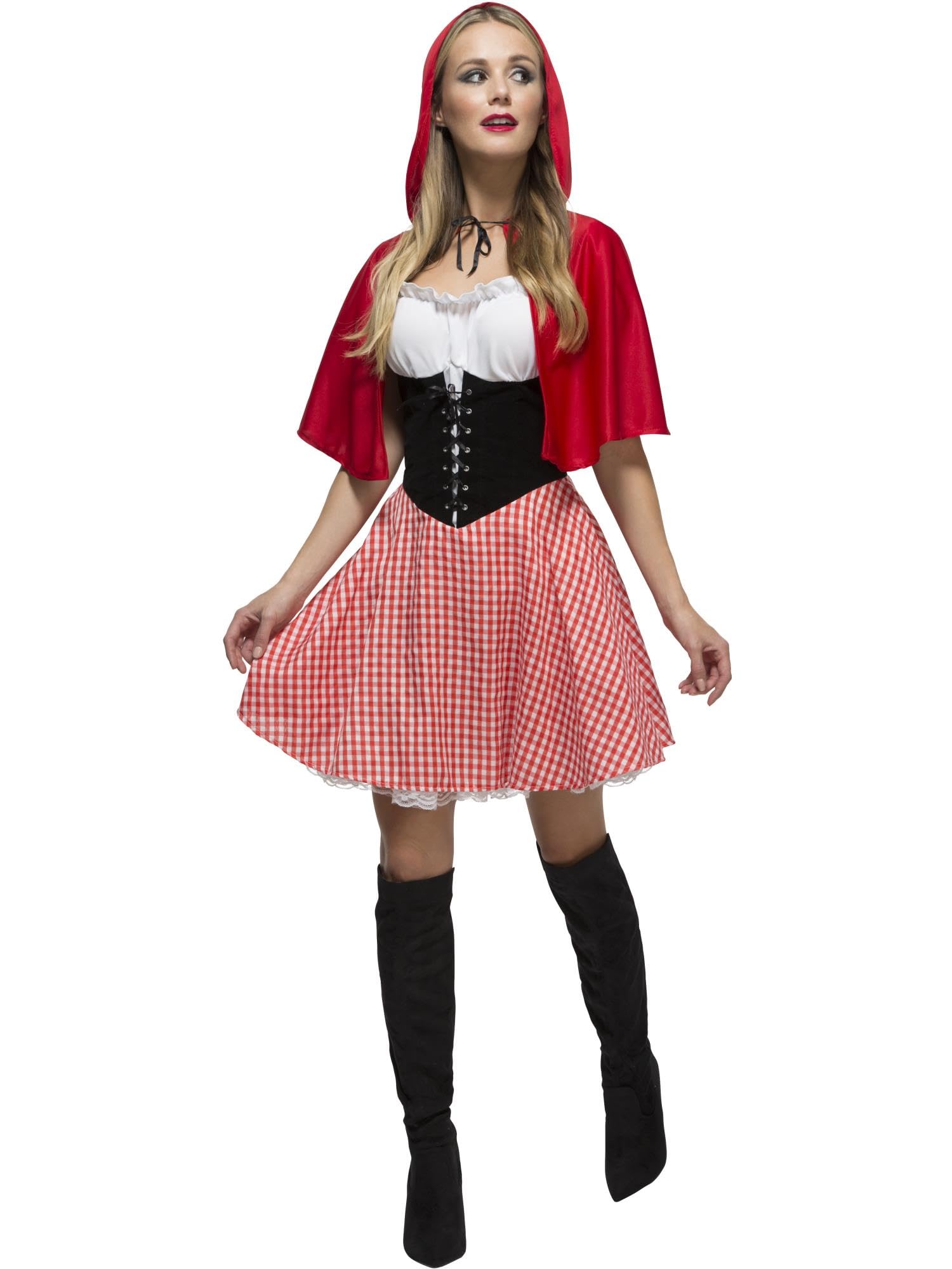 Smiffys Red Riding Hood Costume - Women's Size 16-18