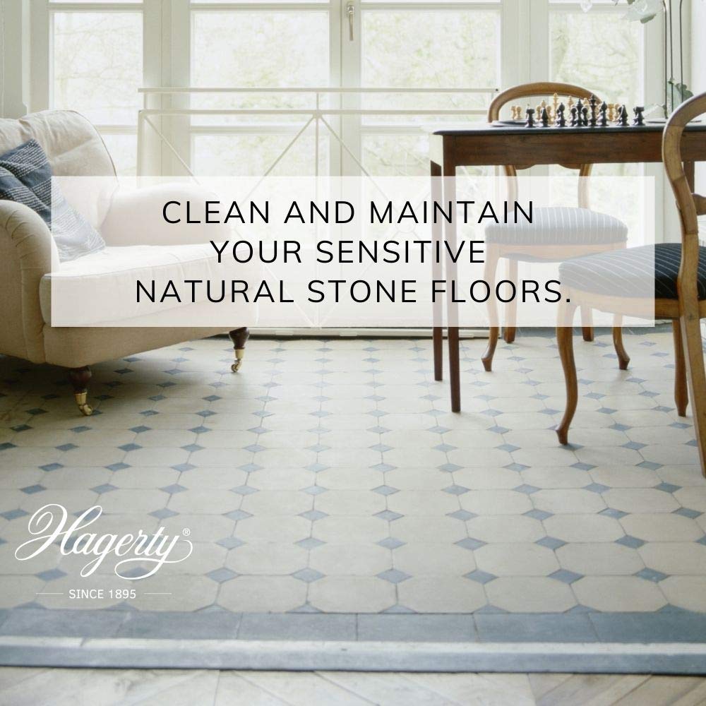 Hagerty Natural Stone Care 1L - Floor Cleaner for Marble, Terracotta & Slate