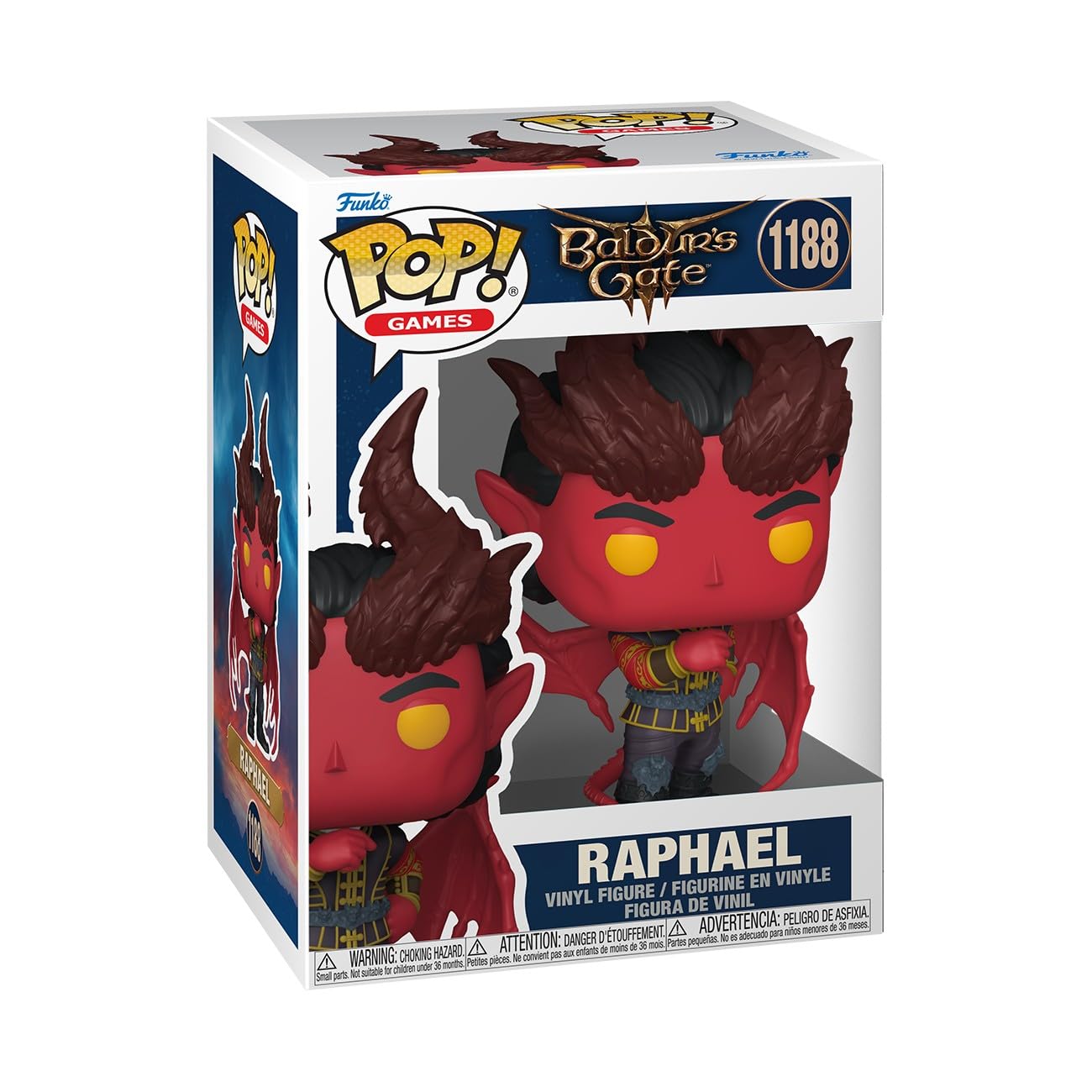 Funko POP! Games: Baldur's Gate 3 - Rafael Collectable Vinyl Figure | Approx. 3.75 inches