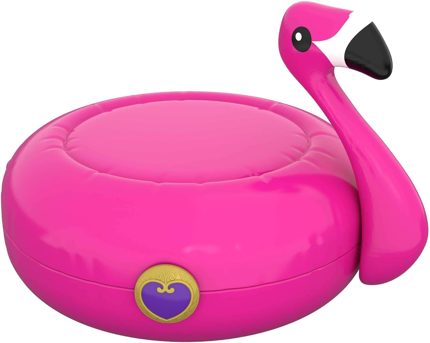 Polly Pocket Pocket World Flamingo Floatie Compact with Surprise Reveals, Micro Dolls & Accessories - Ages 4-10 3