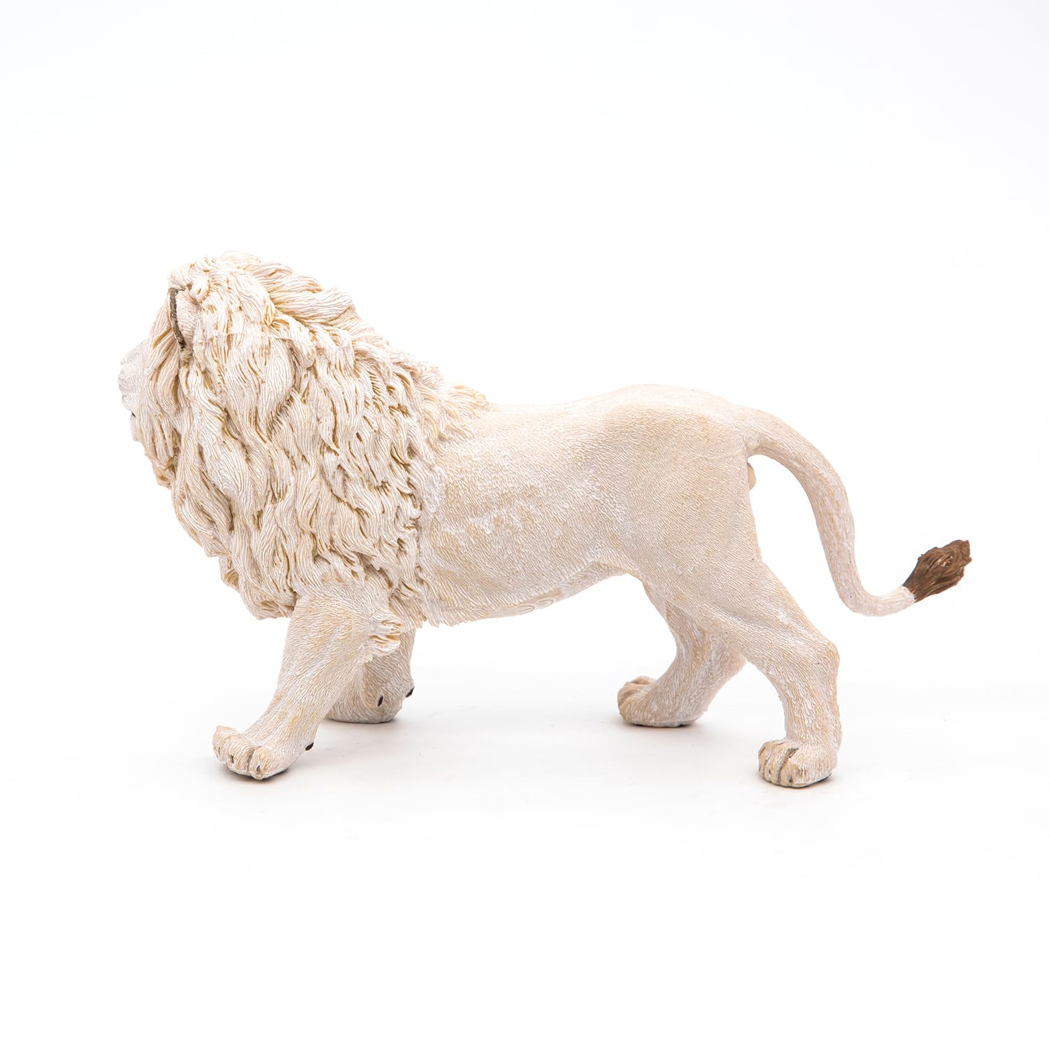 Papo White Lion Figurine - Wildlife Action Figure for Imaginative Play 16