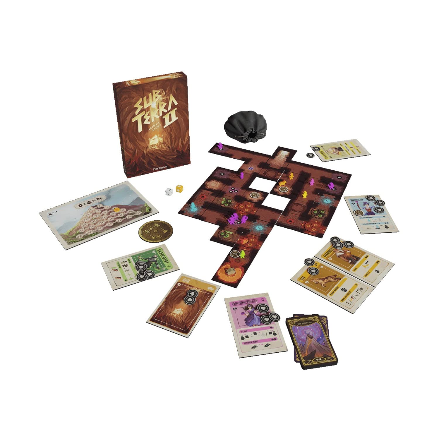 Sub Terra II: Arima's Light Expansion – Cooperative Board Game for 1-6 Players 2