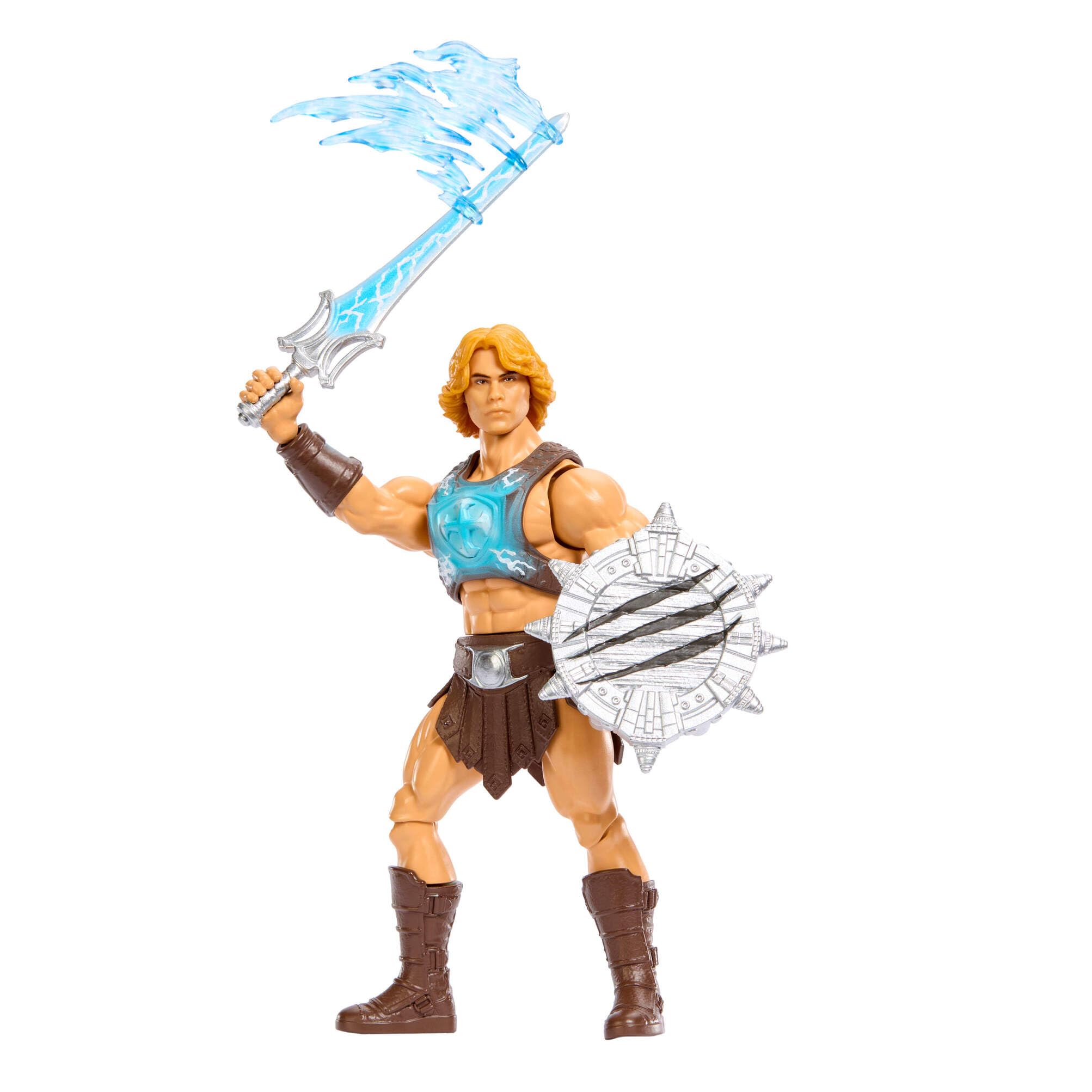 Masters of the Universe He-Man Feature Figure - 5.5 Inch | Twist & Slash Action | Power Sword Accessory 4
