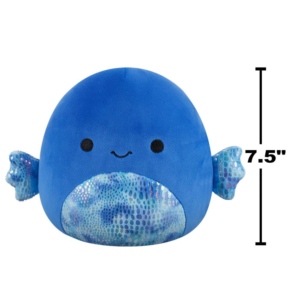 Squishmallows Kobester the Blue Betta Fish Plush - Ultrasoft 7.5-Inch Stuffed Animal 4