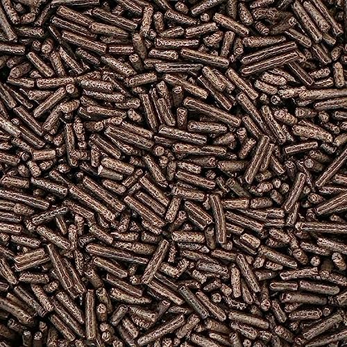 Twist Ingredients Dark Chocolate Flavour Strands Vermicelli Cake Topper Sprinkles | 800g Resealable Pouch