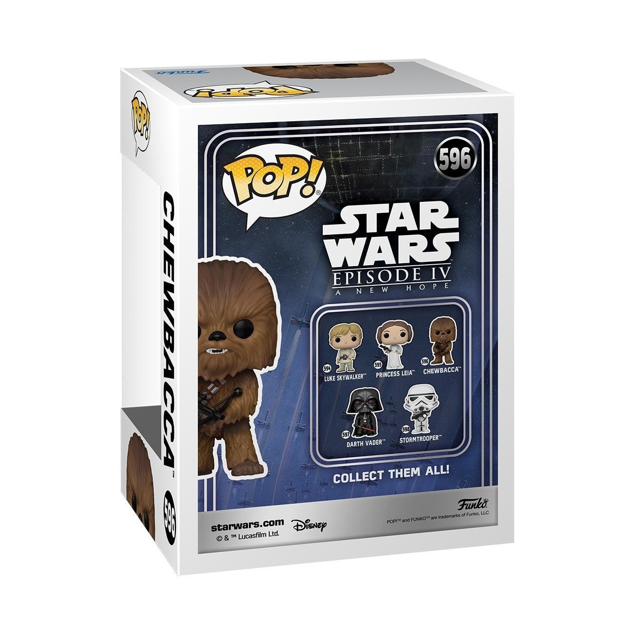 Funko Pop! Star Wars: Episode IV A New Hope - Chewbacca Vinyl Figure (67533) 5