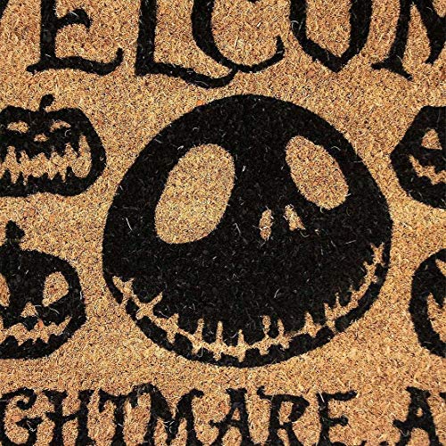 Pyramid International Nightmare Before Christmas A Nightmare Awaits Doormat (GP85256-Multi Coloured-40 x 60cm)