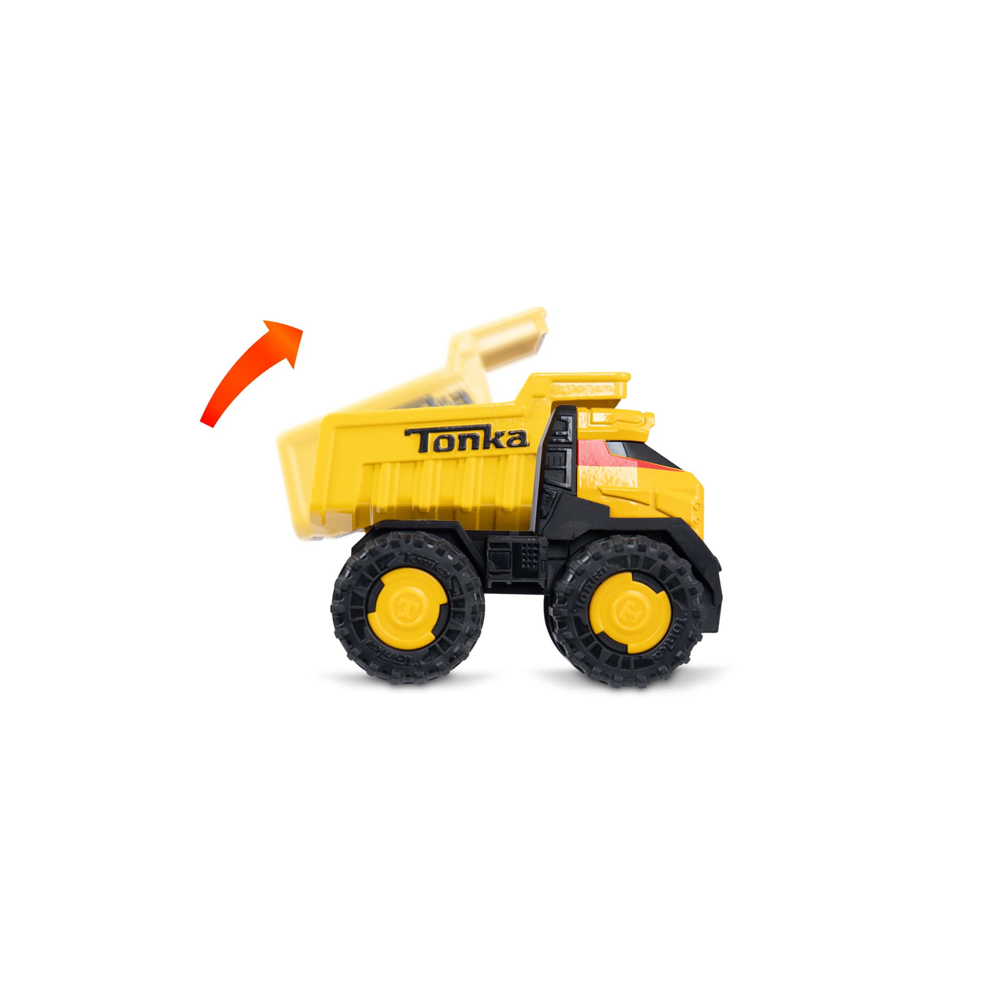 Basic Fun Tonka Steel Classics Titans Dump Truck - Stamped Steel Construction | Yellow | Large 3