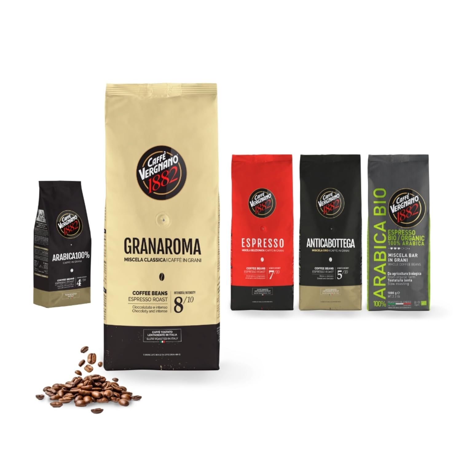Caffè Vergnano 1882 Gran Aroma Whole Bean Coffee (1 kg) 3