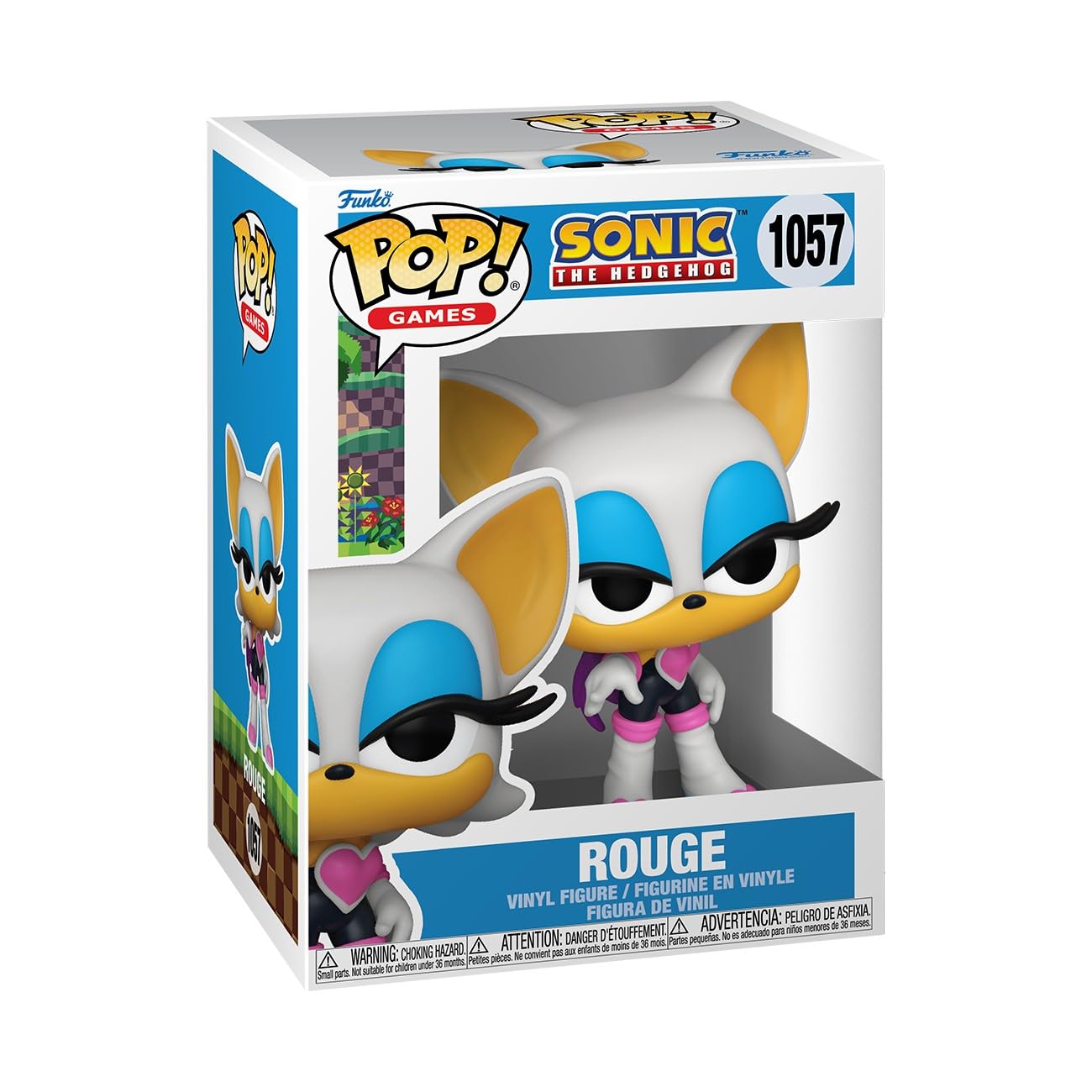 Funko Pop! Games: Sonic - Rouge the Bat Vinyl Figure (83852) 1