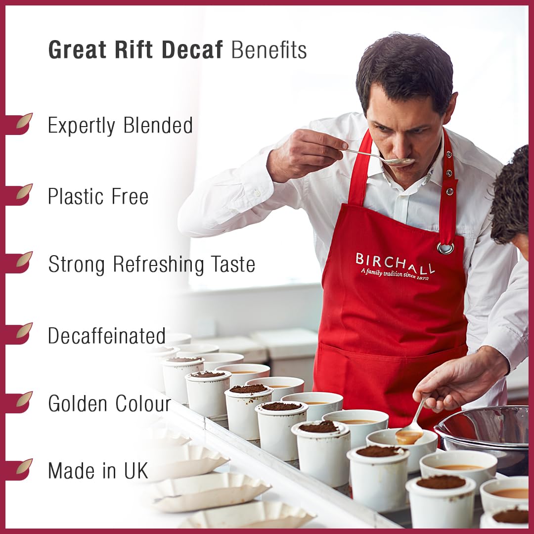Birchall Great Rift Decaf | Decaffeinated Black Tea | 250g Loose Leaf 5