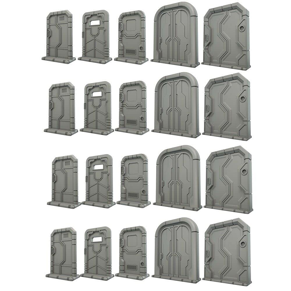 Mantic Starship Doors Terrain Crate Plastic Scenery Set (MGSS305)