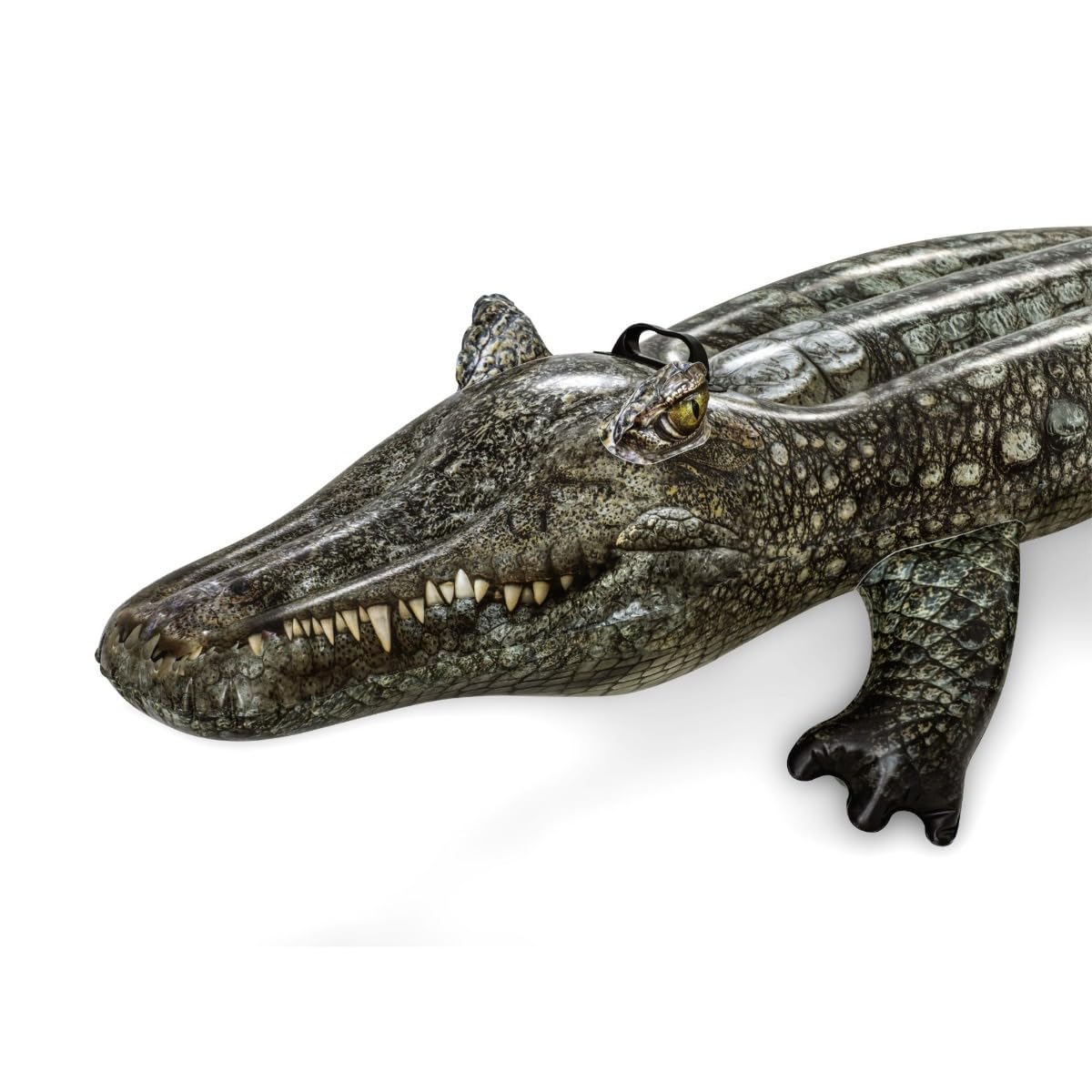 Bestway Crocodile Inflatable Ride-On Pool Float - Realistic Design | 184cm x 78cm | Ages 3+