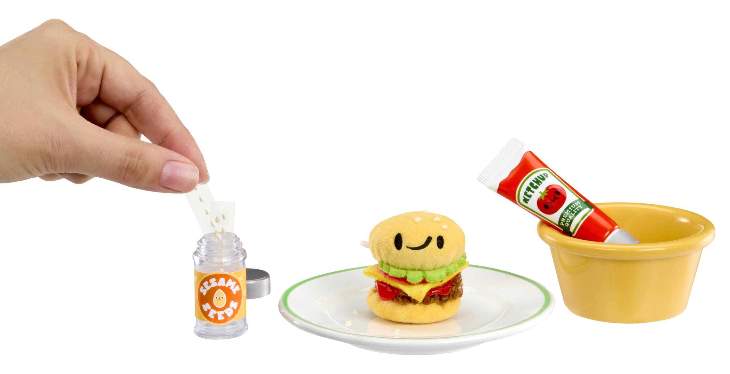 MGA's Miniverse Make It Mini Plush - DIY Food-Themed Plush Craft Kit | No Sewing Required | Collectible 2