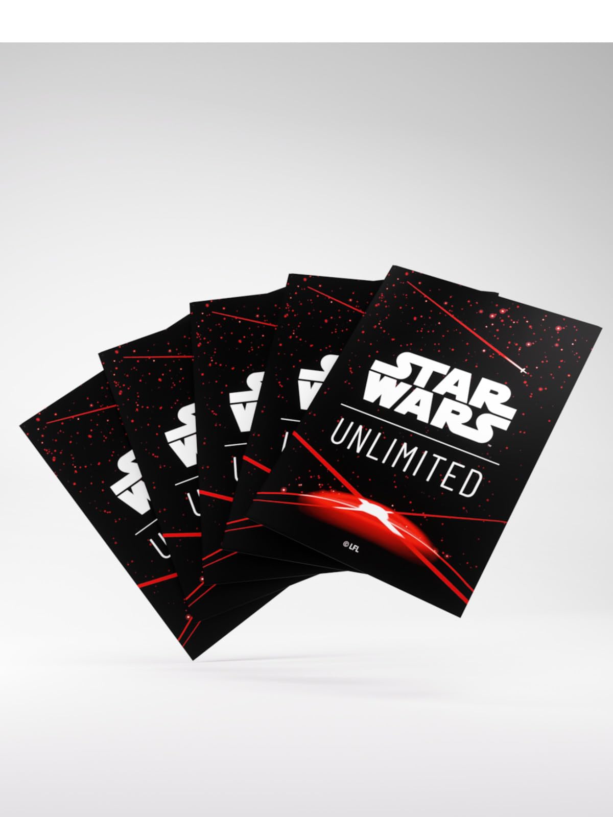 Gamegenic Star Wars: Unlimited Card Game Art Sleeves - Red Design 3
