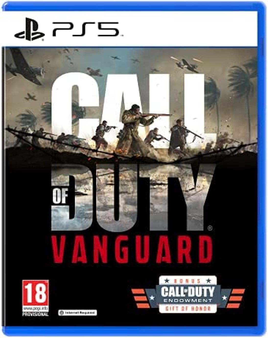 Call of Duty: Vanguard (PS5) - World War II Combat with Multiplayer and Zombies
