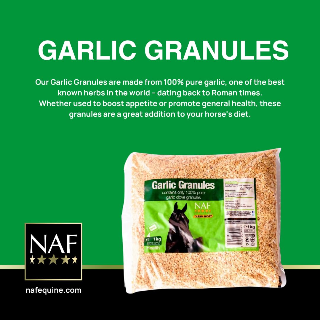 NAF Garlic Granules - Supports Immune & Respiratory Health | 1 kg