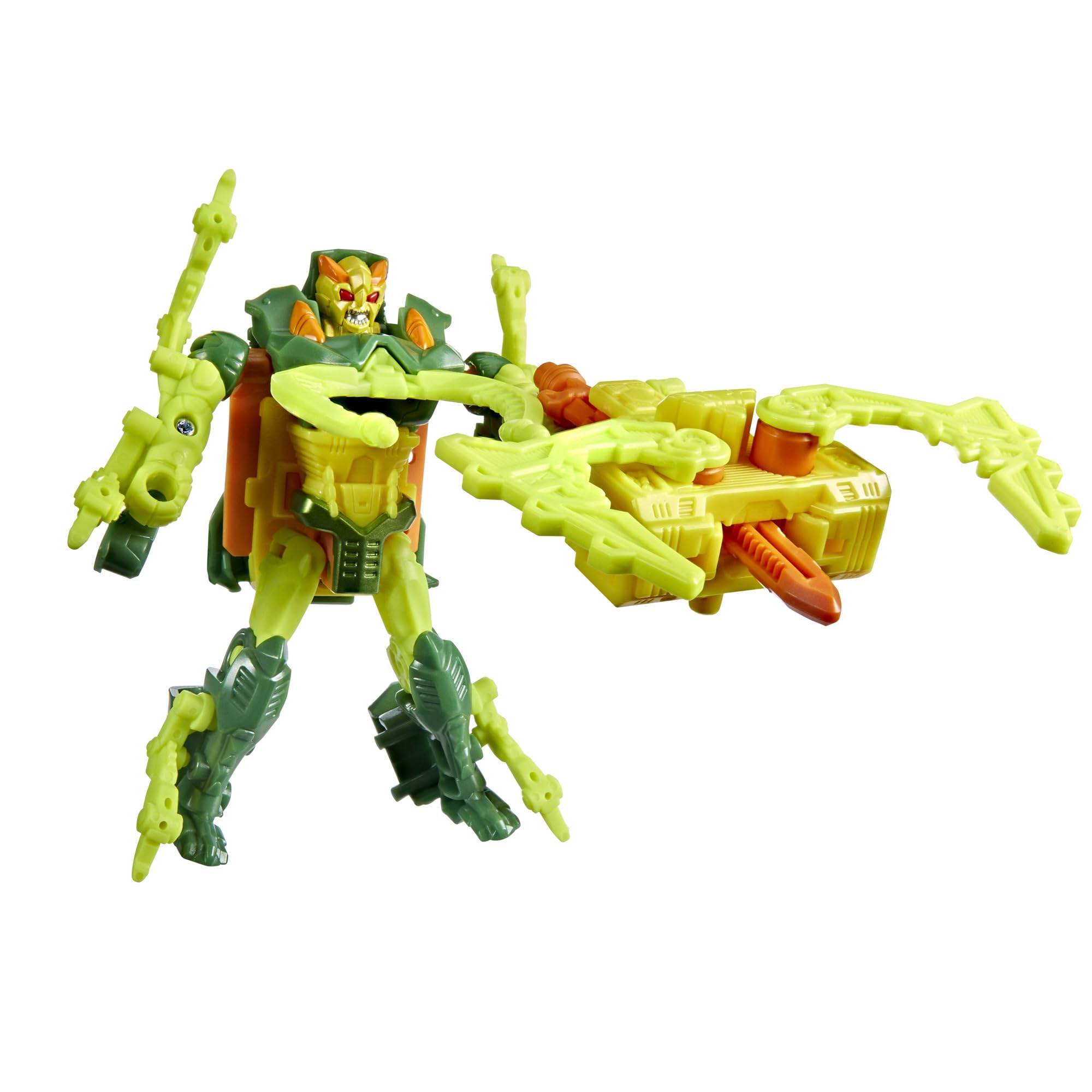 Transformers - CYBERWORLD Armored Cyber Changers Chop Shop Action Figure | 4-Inch Robot | Ages 6+ 1
