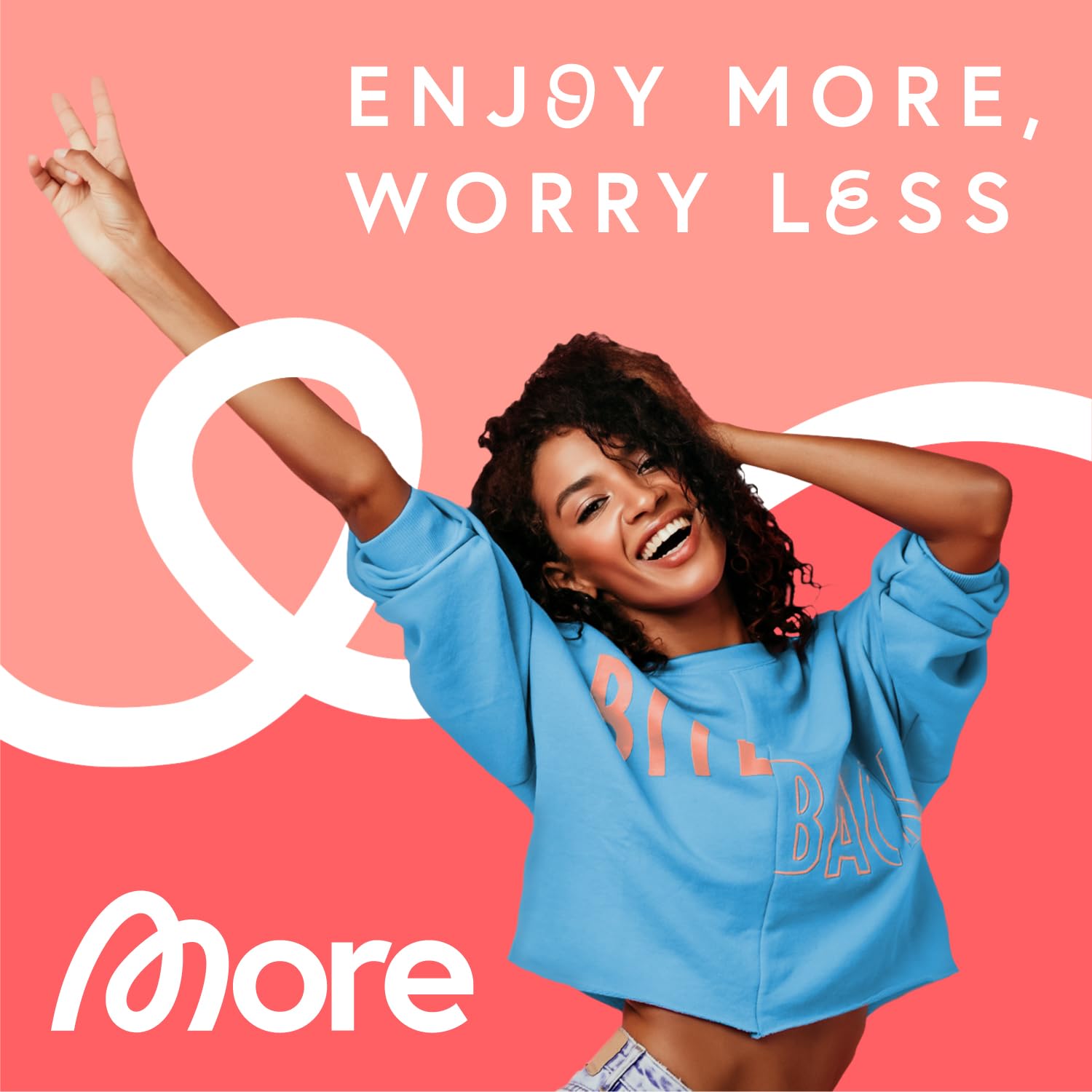 MORE Nutrition Chunky Flavour Fudge Brownie 150g