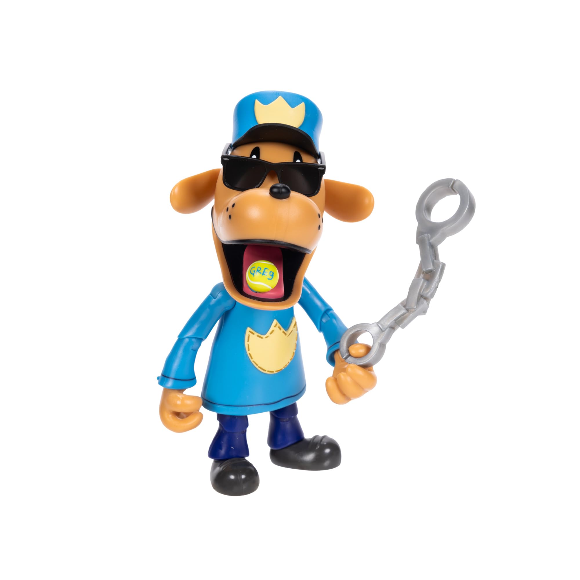 Dog Man 12.7cm Articulated Action Figure with Accessories - Action Toy for Kids