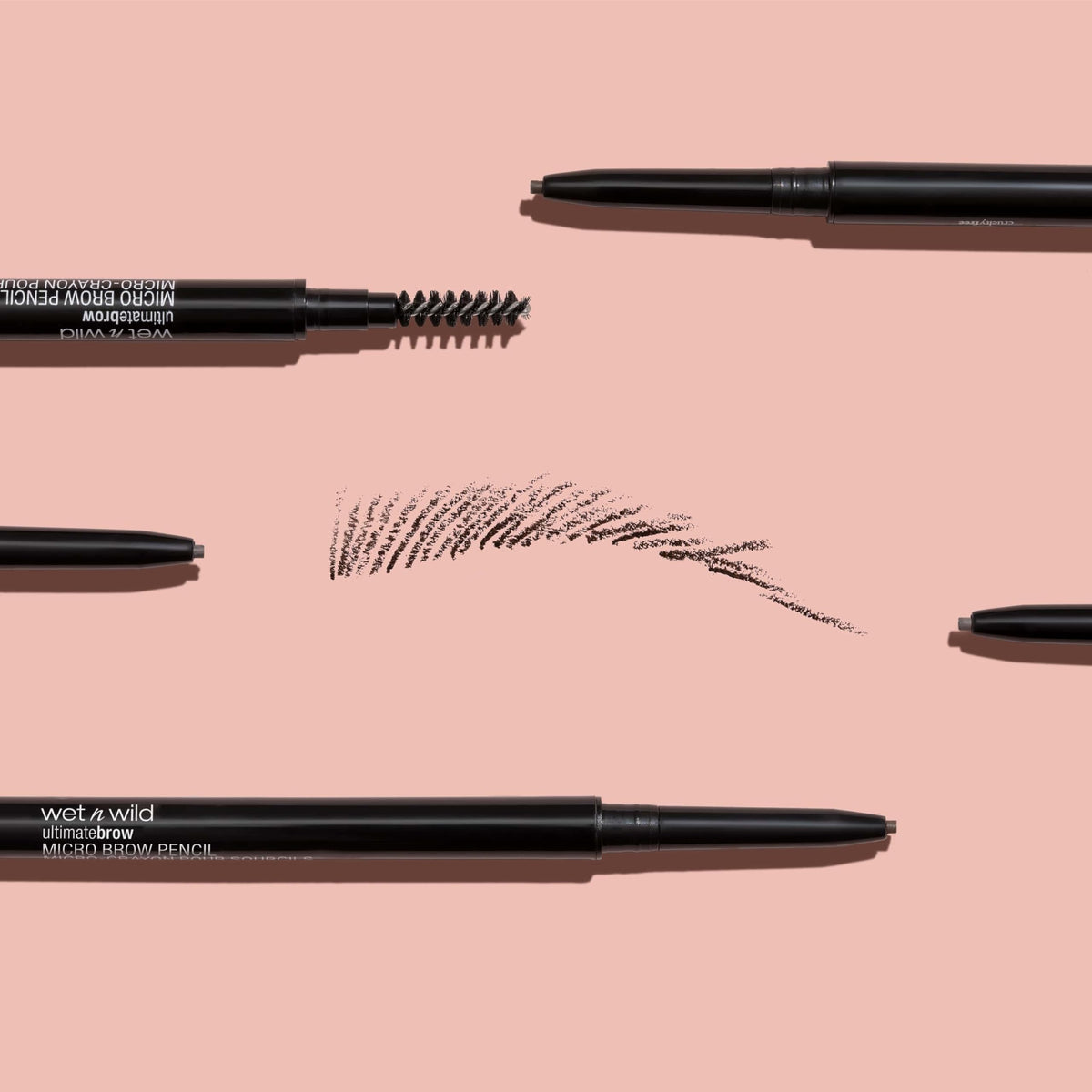 Wet n Wild Ultimate Brow Retractable Pencil - Long Lasting, Triangular Tip, Taupe 6