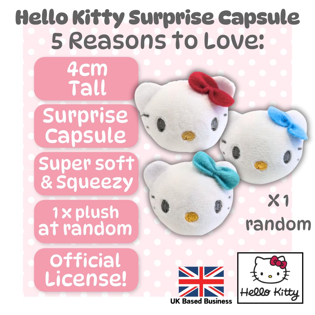 Sanrio Hello Kitty & Friends - 4cm Squeezy Plush Blind Capsule (Random Character) 5
