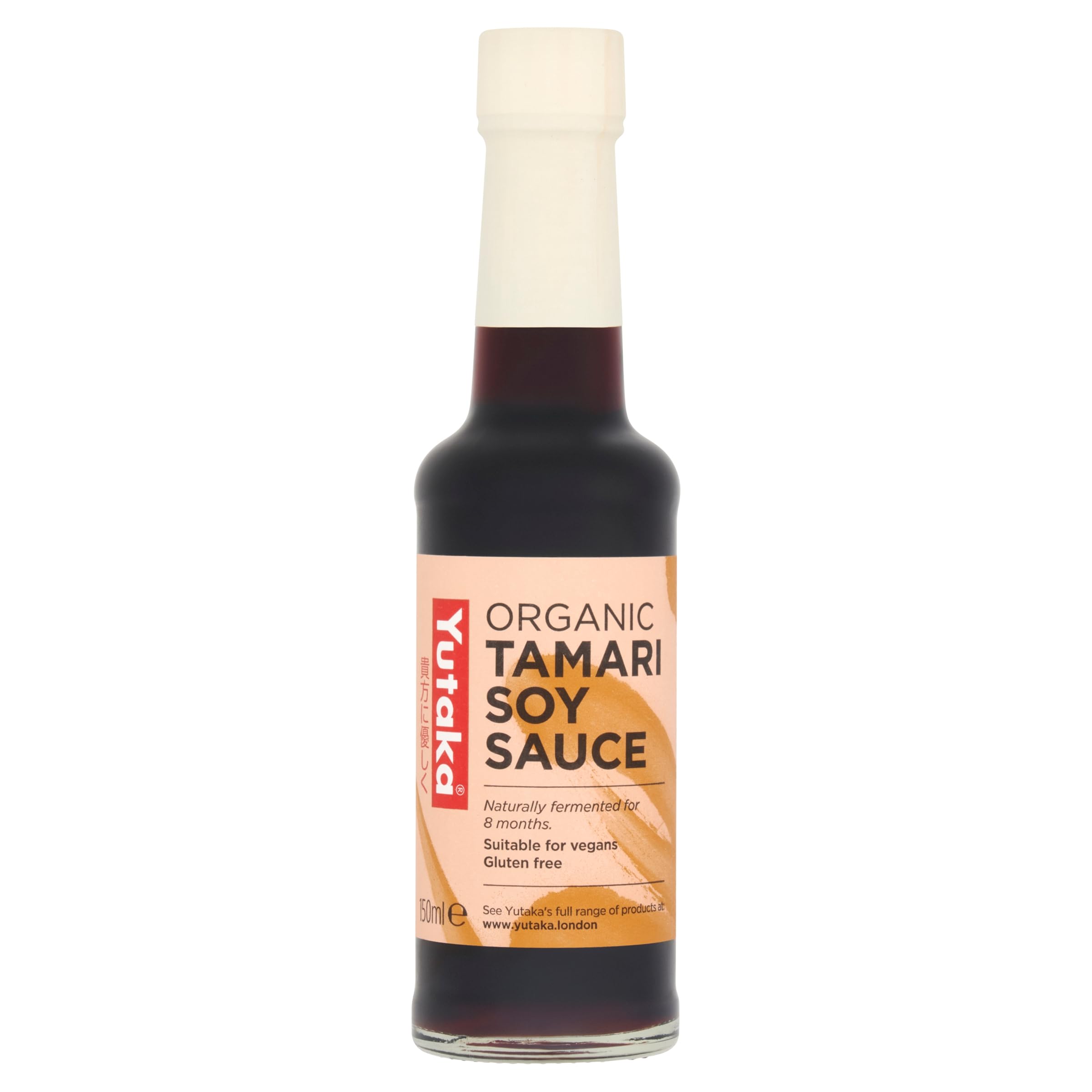 Yutaka Organic Tamari Soy Sauce - Gluten-Free, Naturally Brewed Japanese Flavor | 150ml