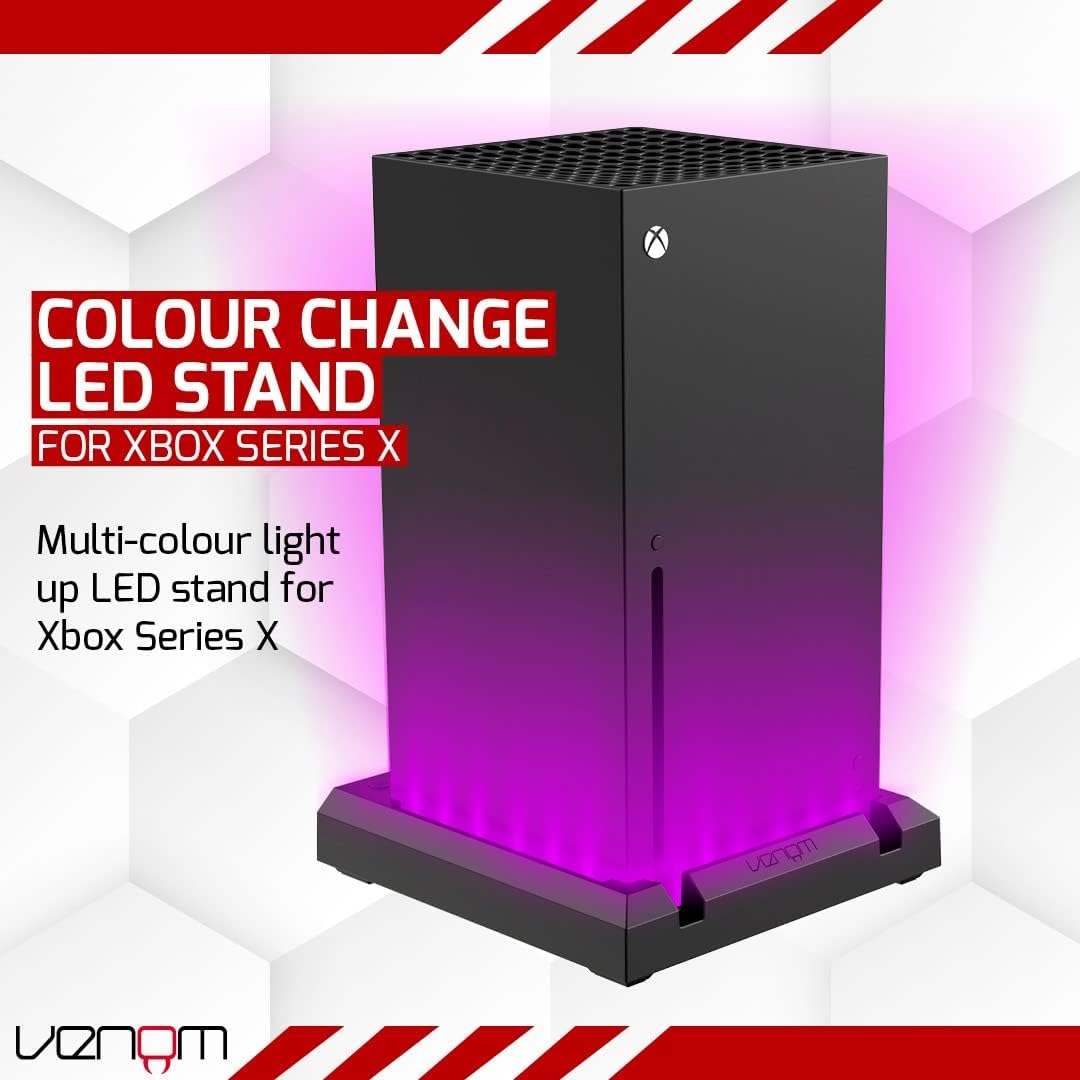 Venom Multi-Colour LED Light-Up Stand for Xbox Series X 6