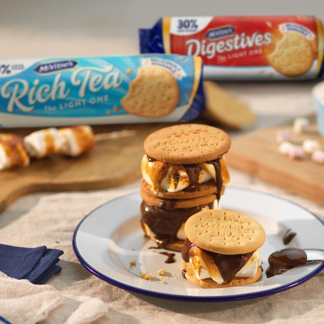 McVitie's Rich Tea Biscuits The Light One 30% Less Sugar 300g 5