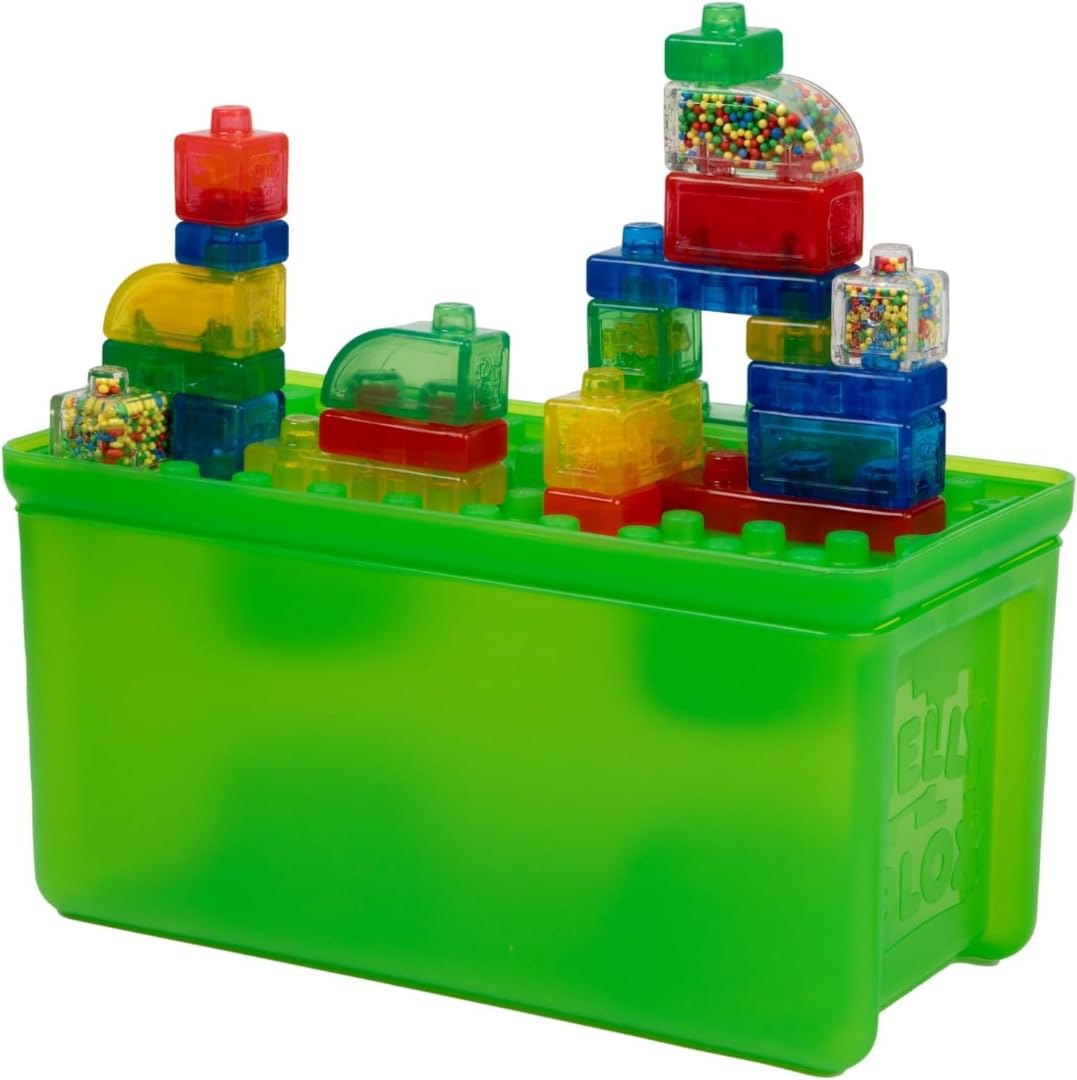 Jelly Blox Storage Case - Squishy Building Set for Toddlers 2+ 11