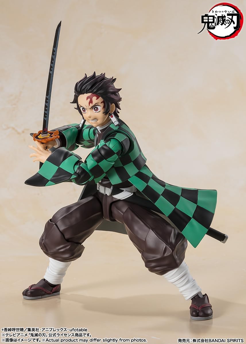 Bandai Spirits S.H. Figuarts Demon Slayer: Kimetsu no Yaiba - Tanjiro Kamado Action Figure 6