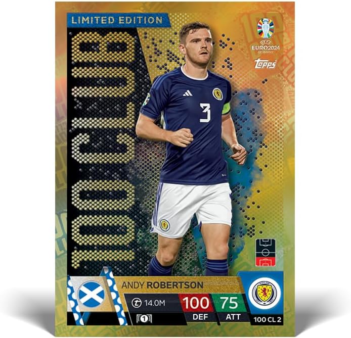 Topps Official Euro 2024 Match Attax Mega Multipack - Contains 4 Packs