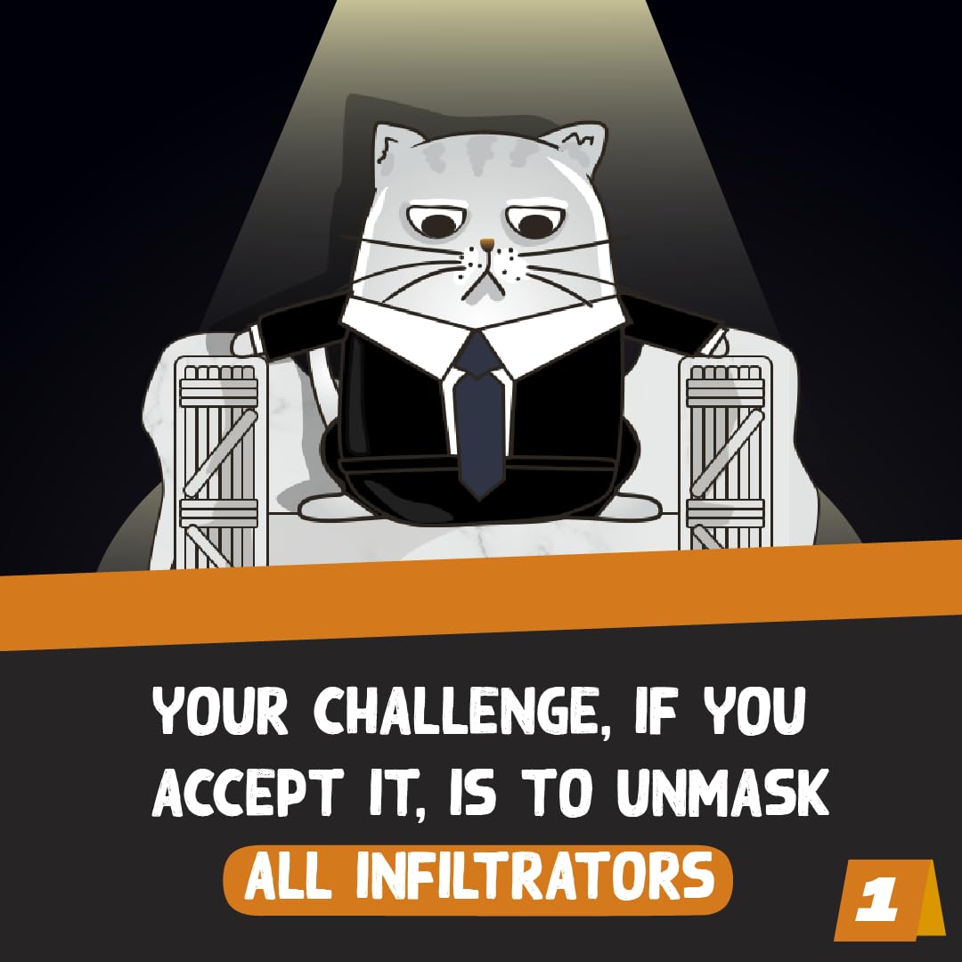 Exploding Kittens Little Secret Bluffing Card Game 7