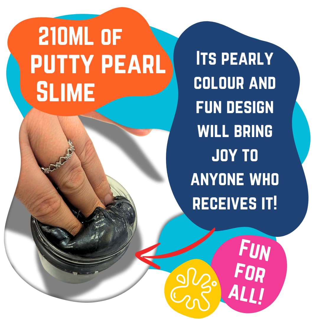Lovin Slime Putty Pearl 210ml - Metallic Stretchy Sensory Fidget for Kids & Adults 3