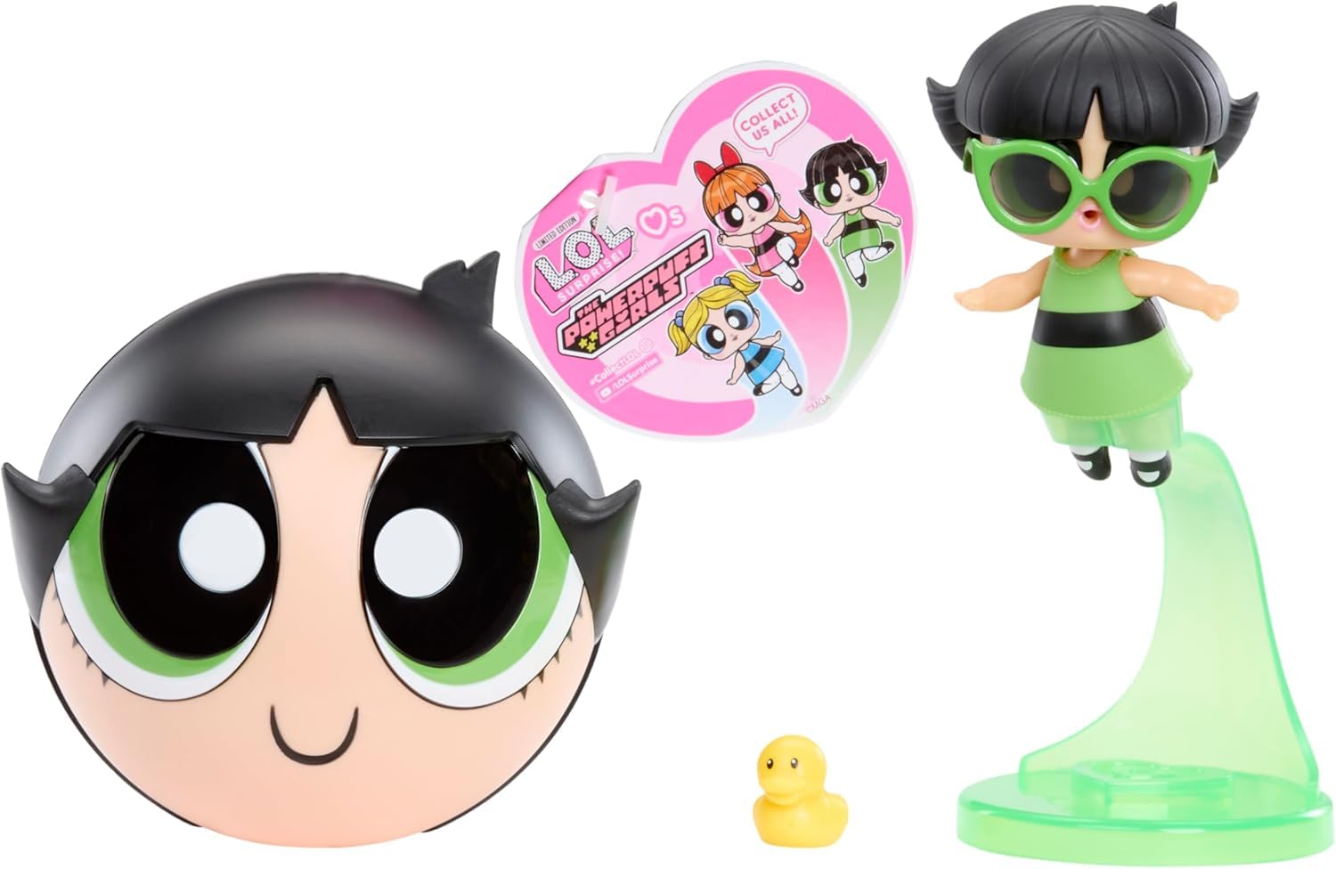 L.O.L. Surprise! Loves The Powerpuff Girls Tots Doll - Poseable, Collect All 3 | 3.9 in