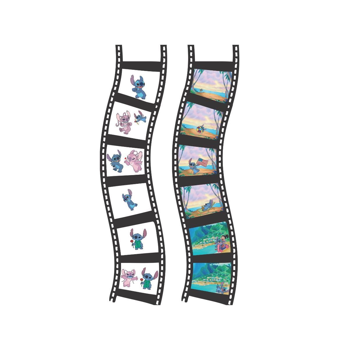 Lexibook Disney Stitch 2-in-1 Torch Light & Projector with 3 Discs - 24 Images for Storytelling, Blue 3