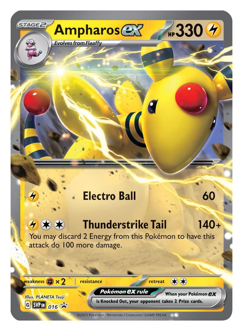 Pokémon Ampharos ex Battle Deck - Ready-to-Play 60-Card Deck | Age 6+ 2