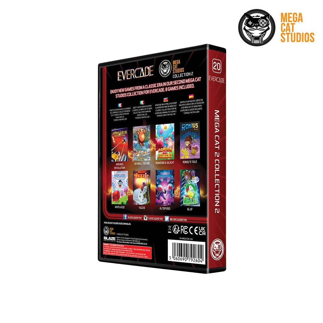 Evercade Mega Cat Studios Collection 2 Cartridge - 8 Indie Retro Games 3