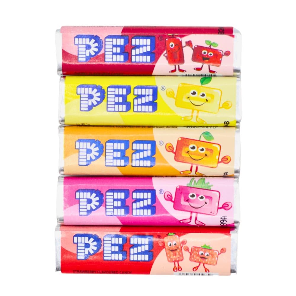 PEZ Fruchtmix Nachfüllpackung, Vegane Retro-Süßigkeiten, 850 g 4