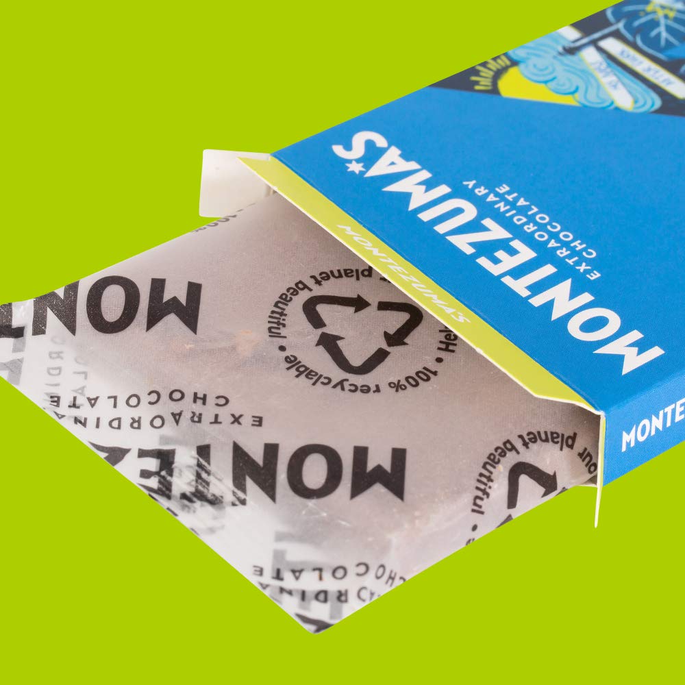 Montezuma - Lordy Lord 70% Cocoa Dark Chocolate Bar with Cocoa Nibs, Vegan & Gluten-Free, 90g