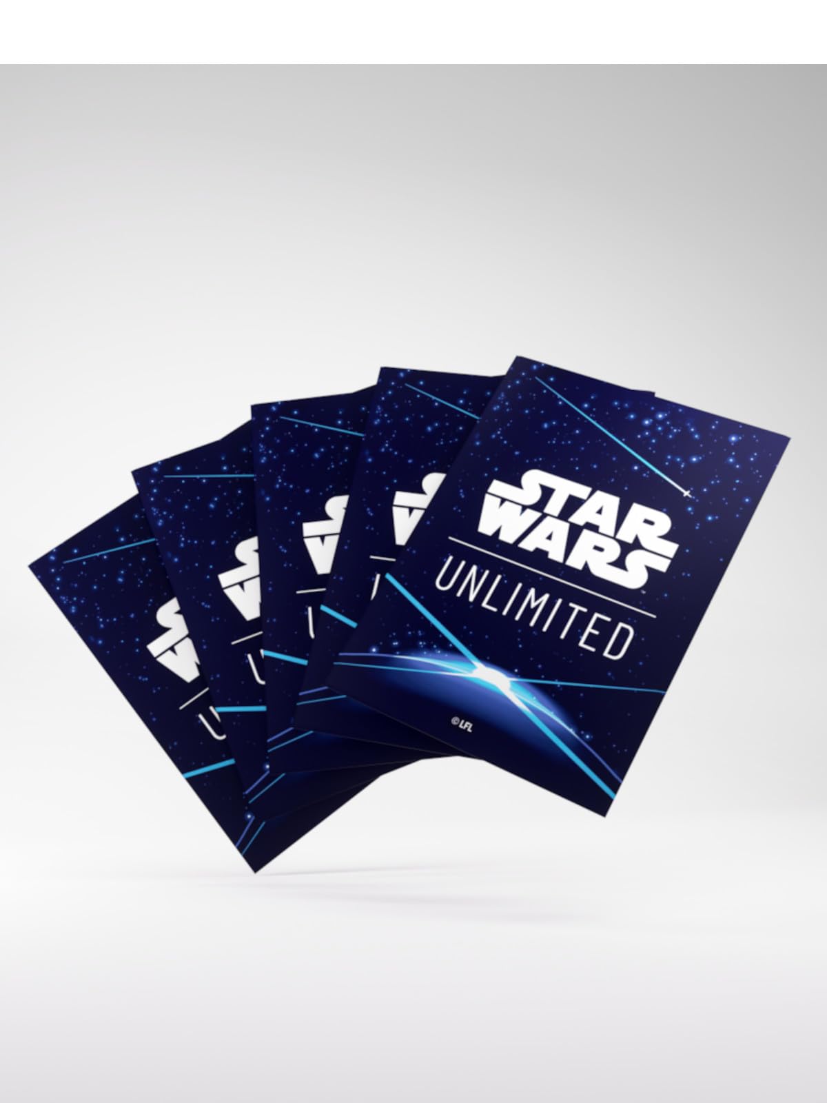 Gamegenic Star Wars: Unlimited Art Sleeves - Blue Card Back Design 3