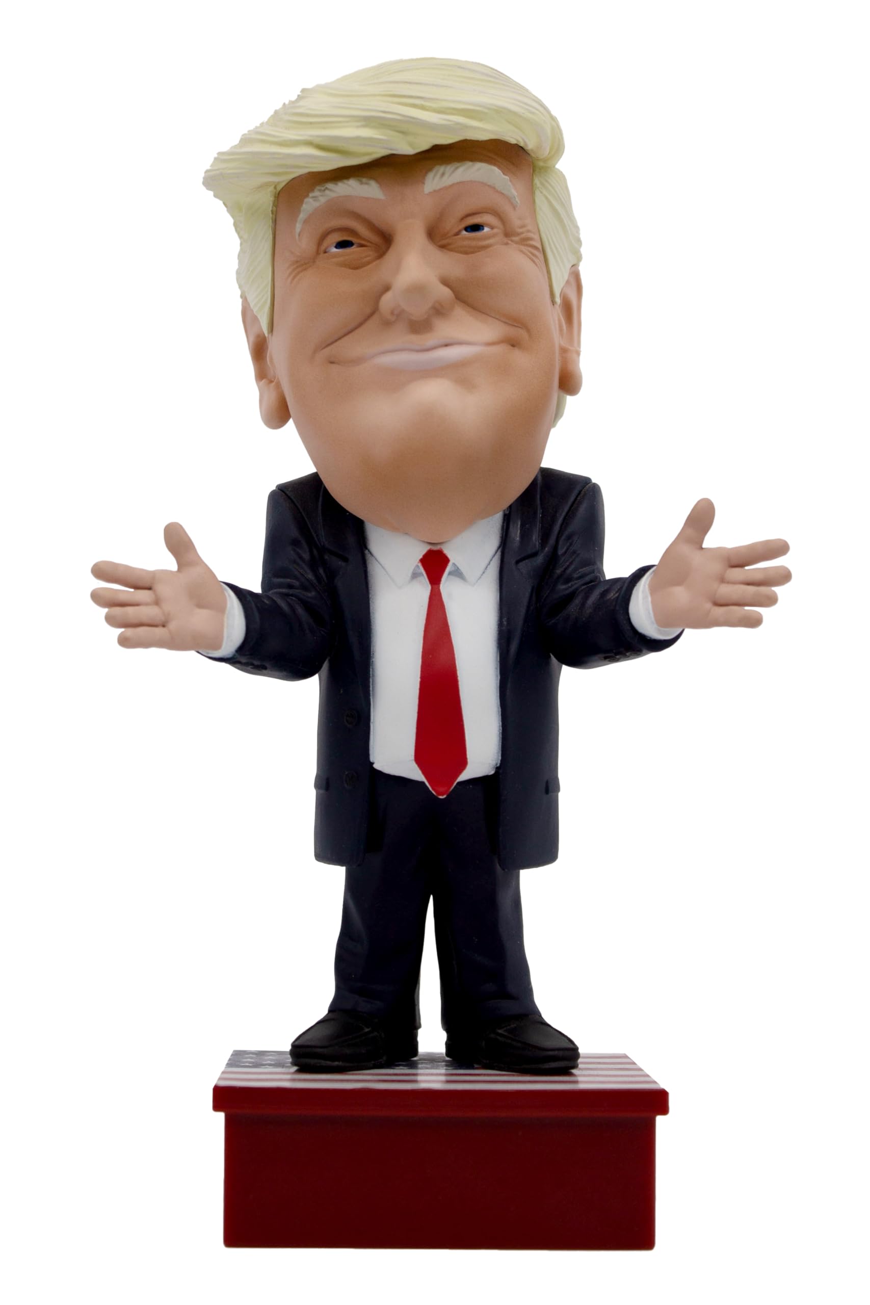 Mimiconz Donald Trump World Leaders Chibi Figure - 20cm Hand-Painted PVC Miniature