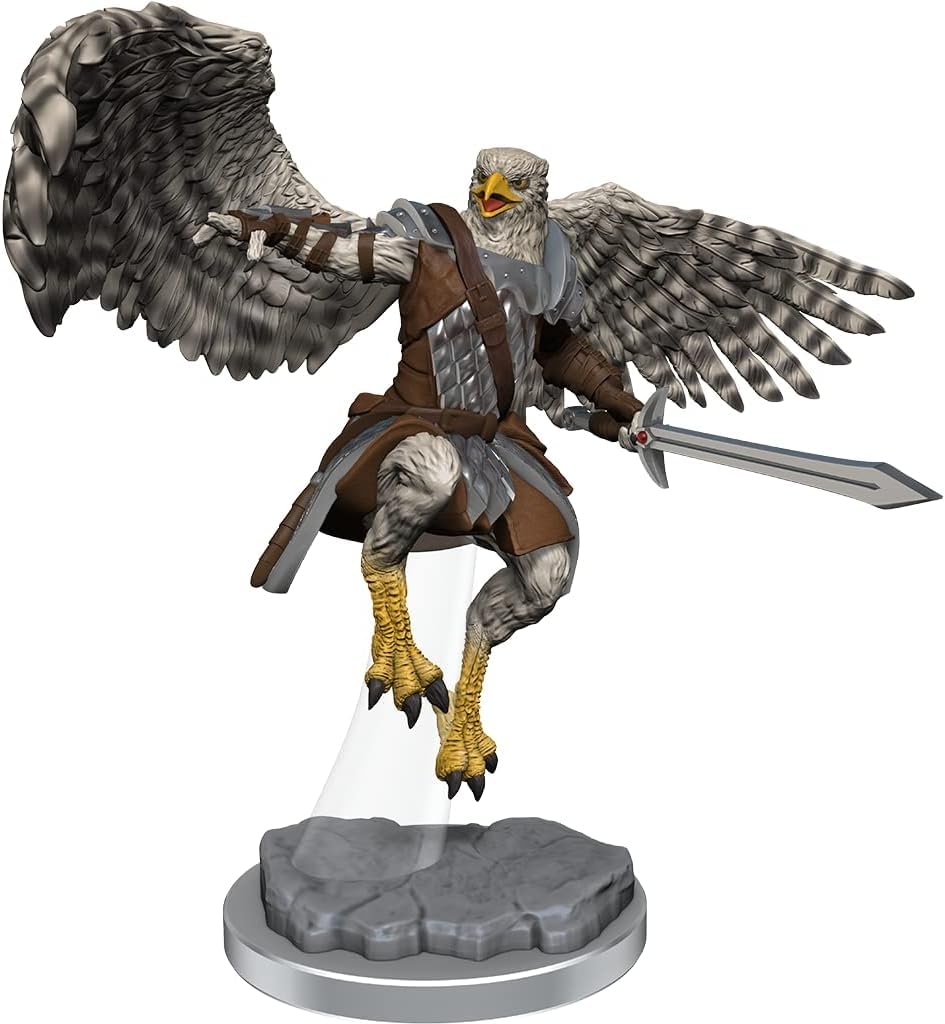 WizKids D&D Nolzur's Marvelous Miniatures - Aarakocra Paladins (2 Units) | Cardboard