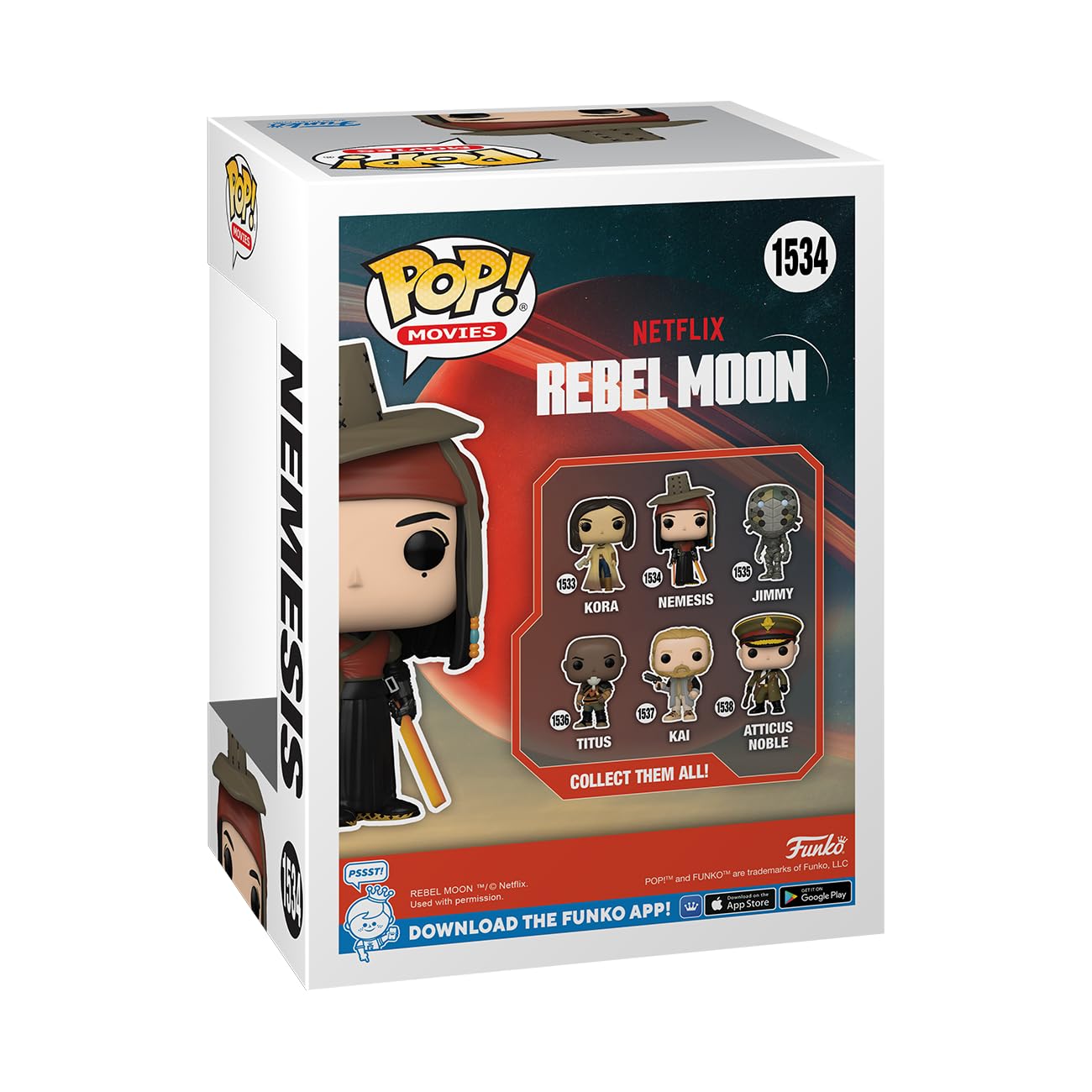 Funko Pop! Movies: Rebel Moon - Nemesis Vinyl Figure 3