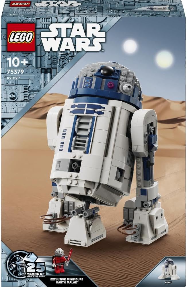 LEGO Star Wars R2-D2 Building Set - 1050-Piece Model with Minifigures for Ages 10+ 11
