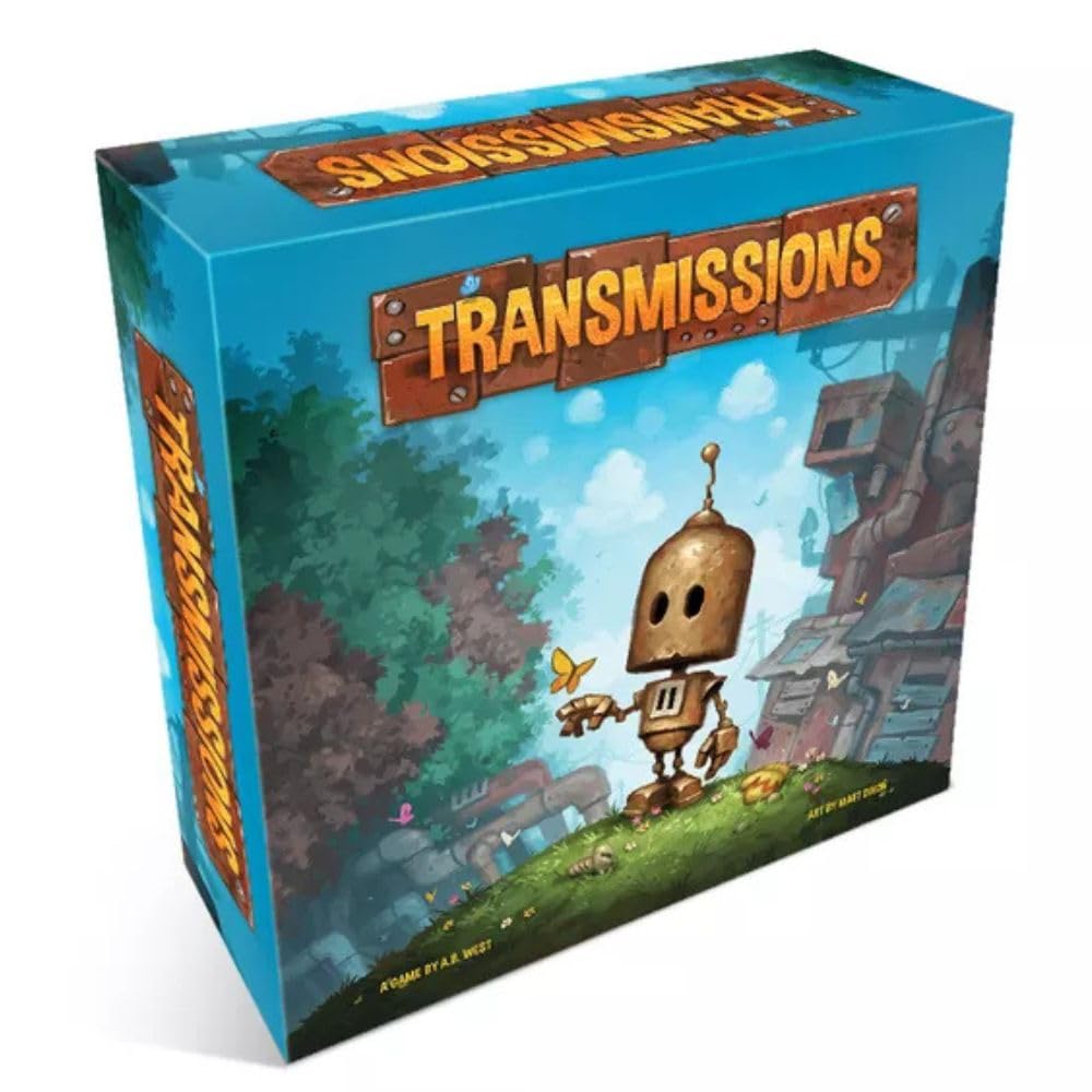 Crosscut Games Transmissions Board Game | Ages 10+ | 1-4 Players | 60 Min